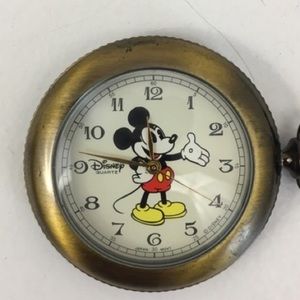 Vintage DISNEY’s Mickey Mouse pocket watch 1970’s